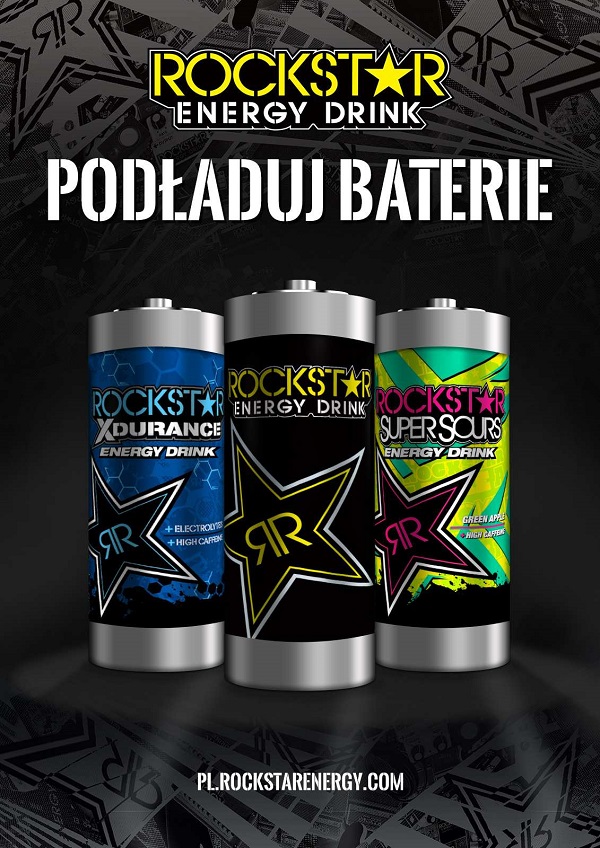 Podładuj Baterie z Rockstar Energy Drink_plakat