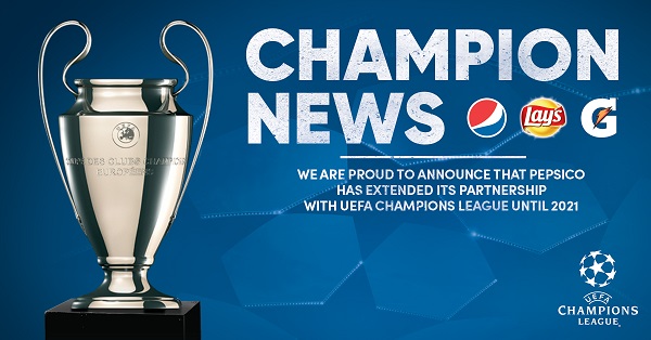 Partnerstwo PepsiCo z Ligą Mistrzów UEFA